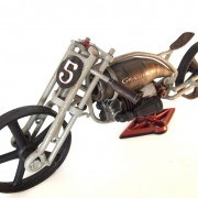 <strong>"THE TRUE RACER"</strong> Components: reanimated objects / Size: 92 cm x 38 cm