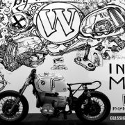 <strong>"CLASSIC by WUNDERLICH" </strong>/ INTERMOT 2016 / Technique: Marker / Size: 20 m²