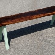 <strong>"LOUIS"</strong> The Bench / Components: Oak Wood & Steel / Size: 198 cm x 46 cm